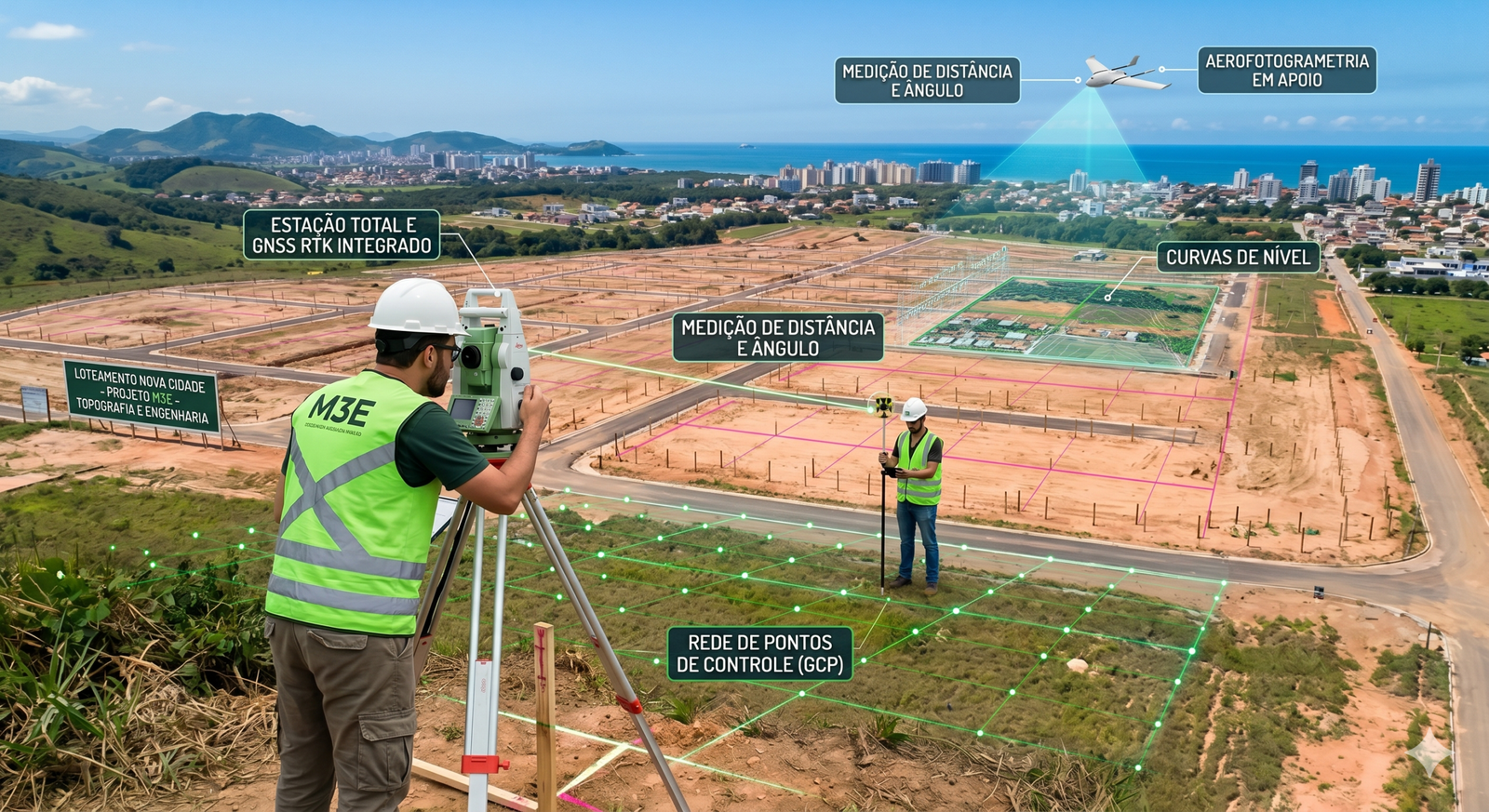 Redução Drástica no Tempo de Levantamento de Campo