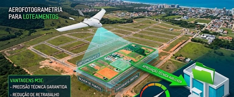 aerofotogrametria para loteamentos