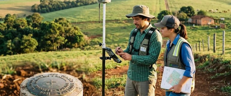 geodésia no georreferenciamento de imóveis rurais m3e