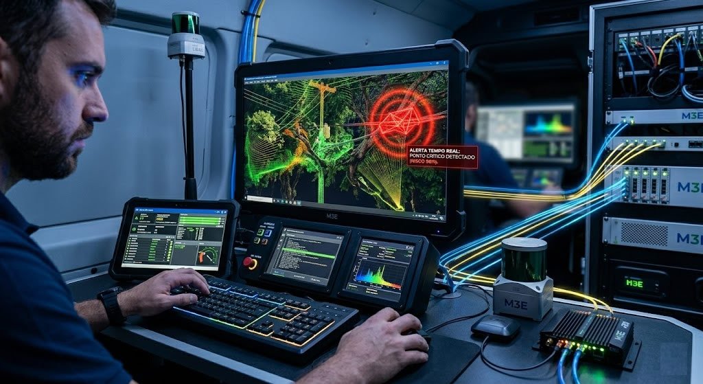 A Tecnologia por trás do Monitoramento em Tempo Real M3E
