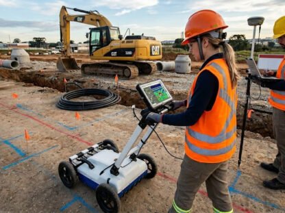georradar no mapeamento de tubulações M3E