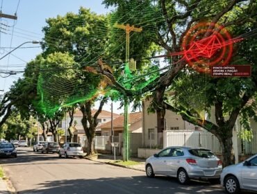 monitoramento 3d de rede elétrica m3e