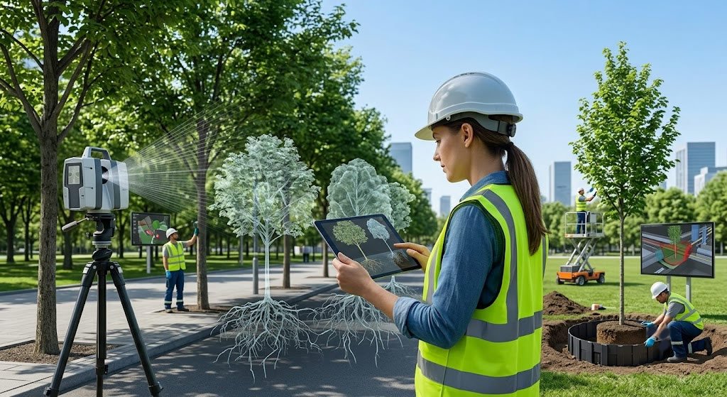 Benefícios Práticos da Tecnologia 3D no Manejo da Vegetação Urbana, M3E