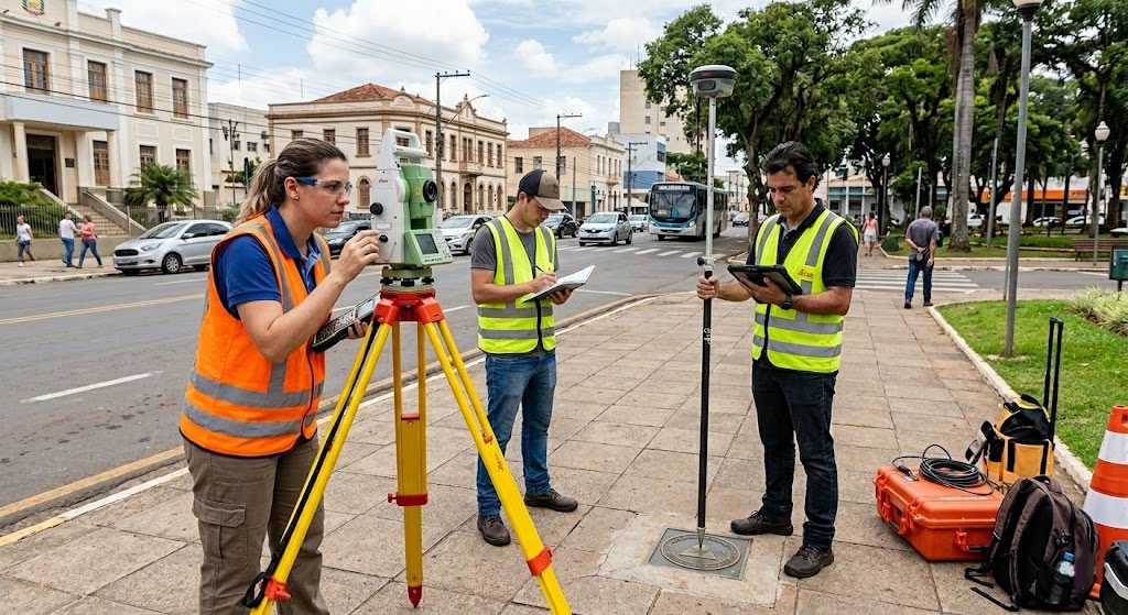 Tecnologias e Equipamentos essenciais para a Geodésia Municipal, M3E
