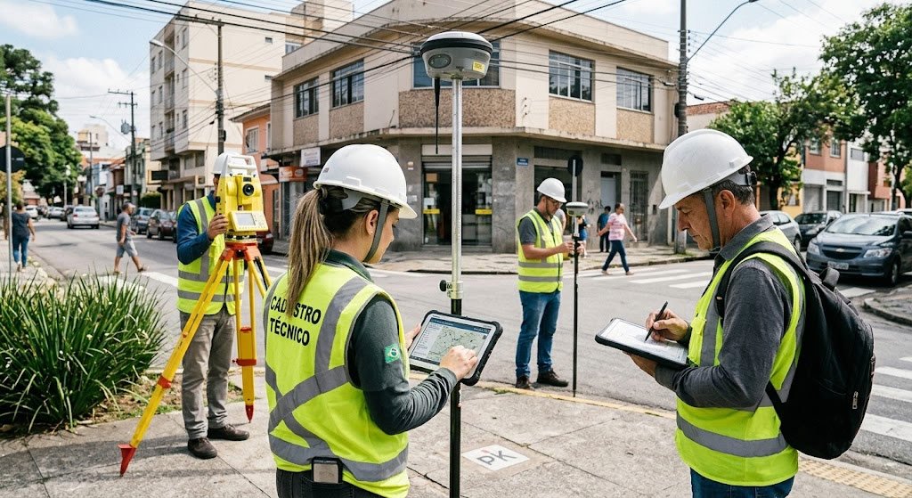 Tecnologias de Alta Precisão na Atualização do Cadastro Técnico Municipal, M3E