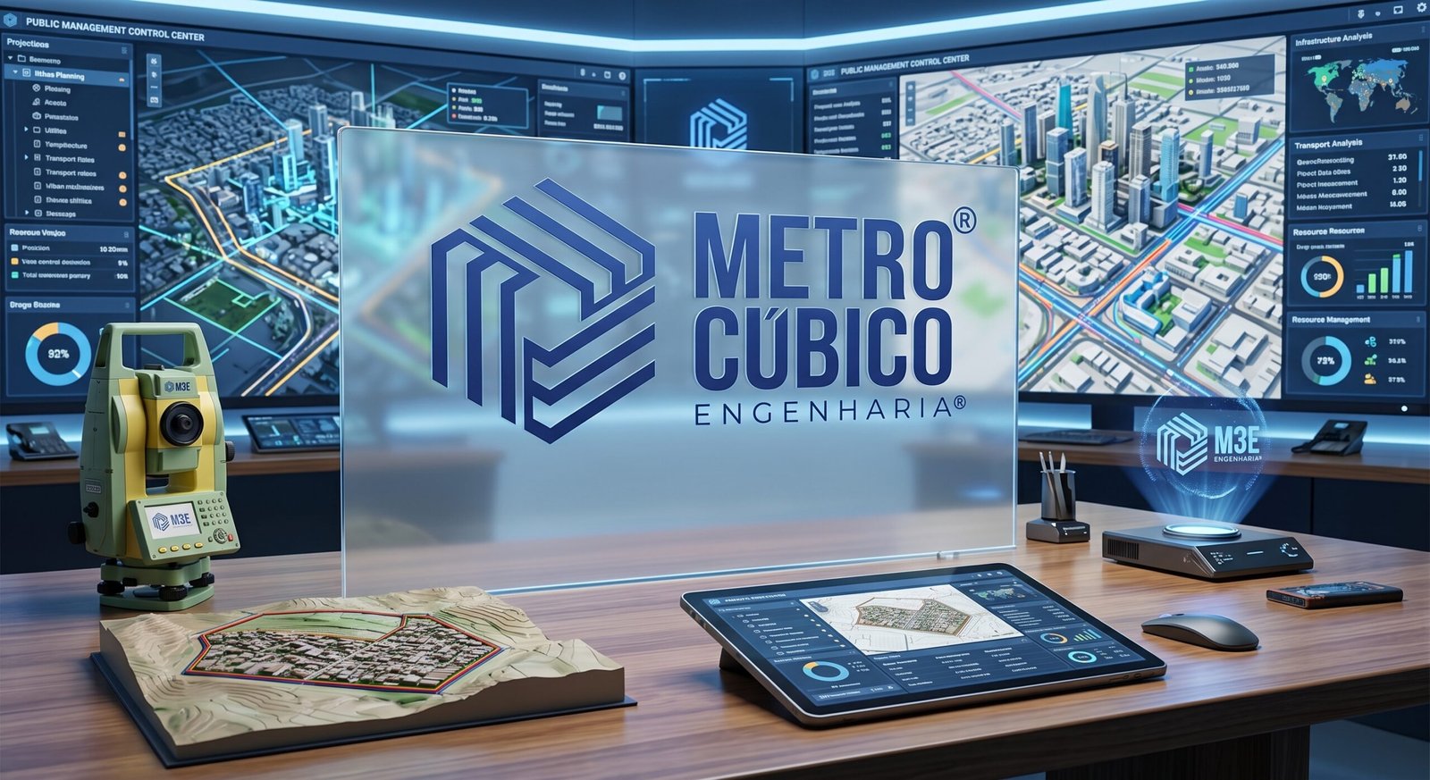 Soluções M3E Precisão Cartográfica a Serviço da Gestão Pública, M3E