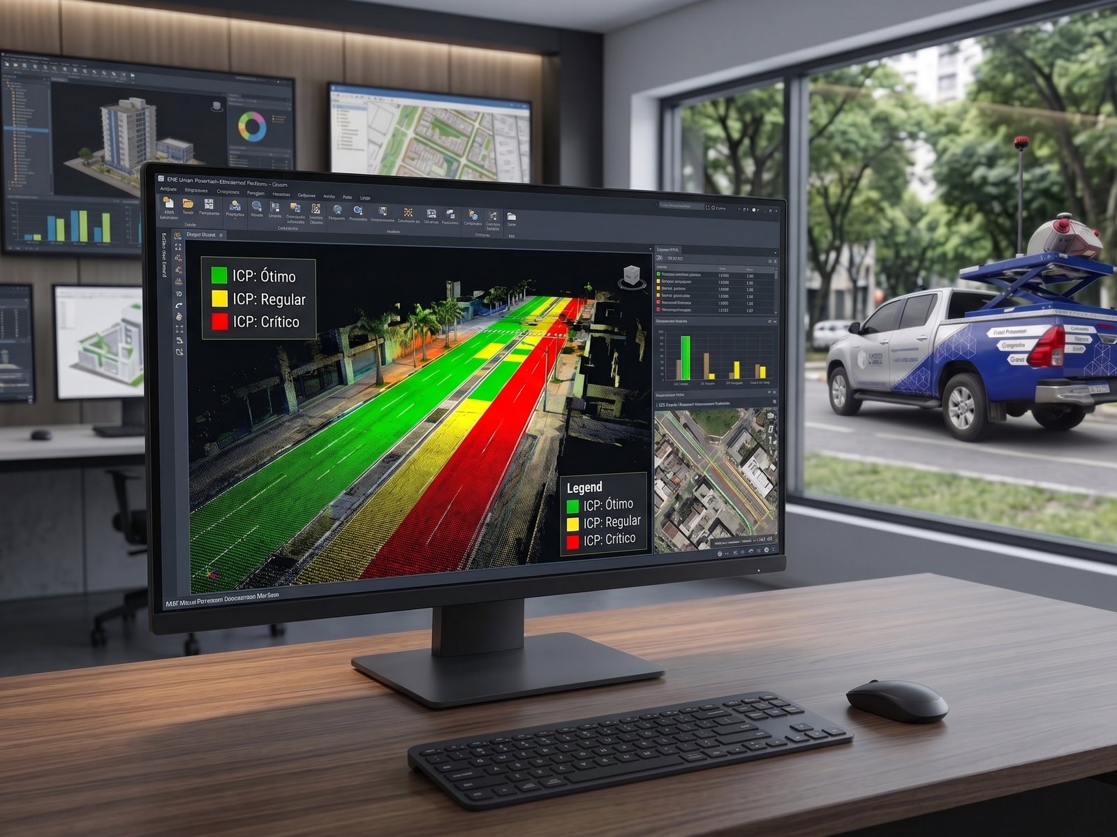 Soluções M3E Tecnologia para Termos de Referência e Gestão de Vias, mobile mapping, m3e
