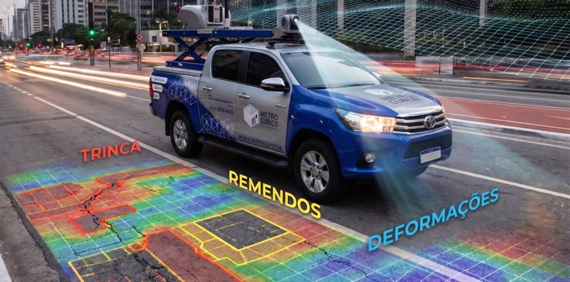 mobile mapping para gestão de vias, M3E