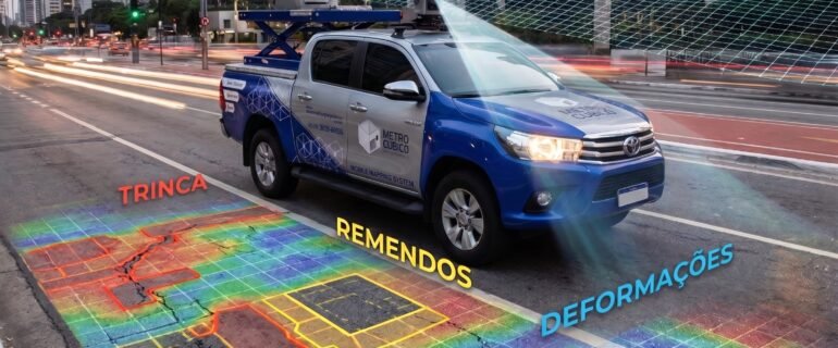 mobile mapping para gestão de vias, M3E