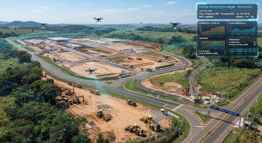 A Precisão Geométrica como Fator Crítico de Viabilidade em Grandes Obras, m3e