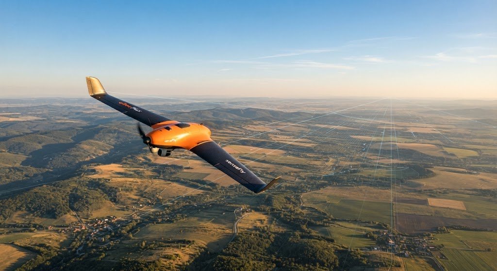 Por Que a Asa Fixa eBee Plus Supera os Drones Multirrotores em Grandes Áreas, m3e